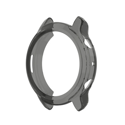 For TicWatch Pro 3 / Pro 3 Lite Half Coverage Hollowed TPU Protective Case(Transparent Black) - Watch Case by buy2fix | Online Shopping UK | buy2fix
