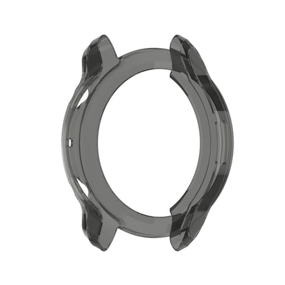 For TicWatch Pro 3 / Pro 3 Lite Half Coverage Hollowed TPU Protective Case(Transparent Black) - Watch Case by buy2fix | Online Shopping UK | buy2fix