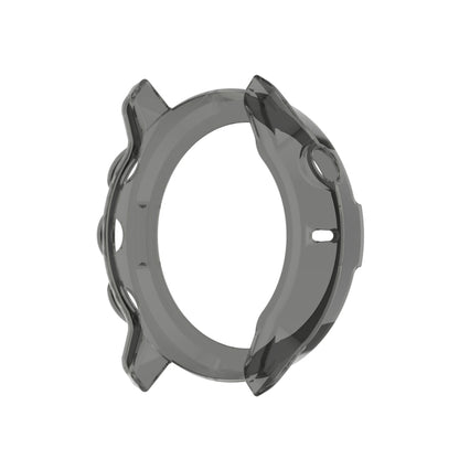 For Suunto 7 Half Coverage Hollowed TPU Protective Case(Transparent Black) -  by buy2fix | Online Shopping UK | buy2fix