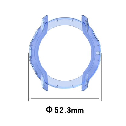 For Suunto 7 Half Coverage Hollowed TPU Protective Case(Transparent Blue) -  by buy2fix | Online Shopping UK | buy2fix
