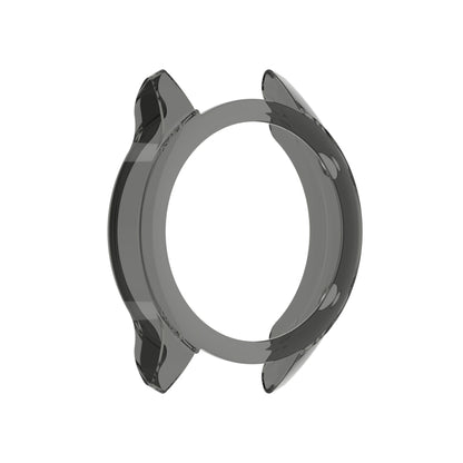 For Xiaomi Watch Color Sport Half Coverage Hollowed TPU Protective Case(Transparent Black) - Watch Cases by buy2fix | Online Shopping UK | buy2fix