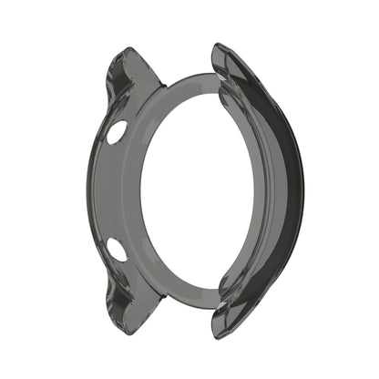 For Xiaomi Watch Color Sport Half Coverage Hollowed TPU Protective Case(Transparent Black) - Watch Cases by buy2fix | Online Shopping UK | buy2fix