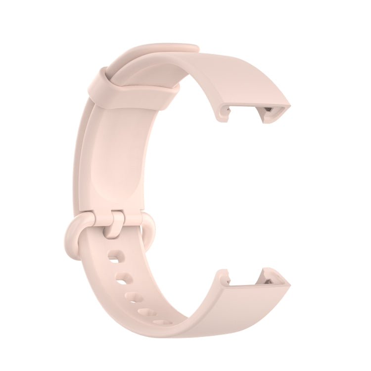 For Xiaomi Mi Watch Lite / Redmi Watch Silicone Watch Band, Size: One Size(Light Pink) - Watch Bands by buy2fix | Online Shopping UK | buy2fix