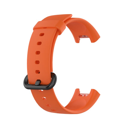 For Xiaomi Mi Watch Lite / Redmi Watch Silicone Watch Band, Size: One Size(Orange) - Watch Bands by buy2fix | Online Shopping UK | buy2fix