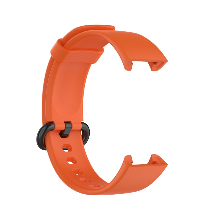 For Xiaomi Mi Watch Lite / Redmi Watch Silicone Watch Band, Size: One Size(Orange) - Watch Bands by buy2fix | Online Shopping UK | buy2fix