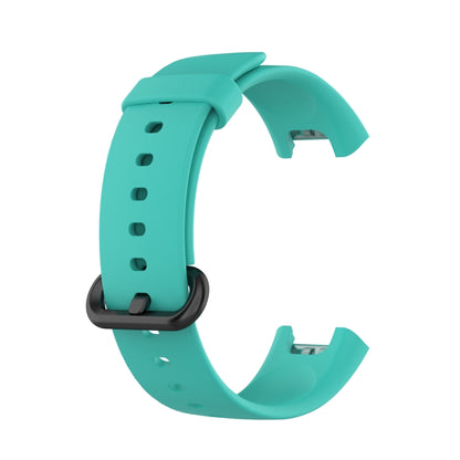 For Xiaomi Mi Watch Lite / Redmi Watch Silicone Watch Band, Size: One Size(Mint Green) - Watch Bands by buy2fix | Online Shopping UK | buy2fix
