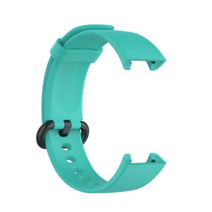 For Xiaomi Mi Watch Lite / Redmi Watch Silicone Watch Band, Size: One Size(Mint Green) - Watch Bands by buy2fix | Online Shopping UK | buy2fix