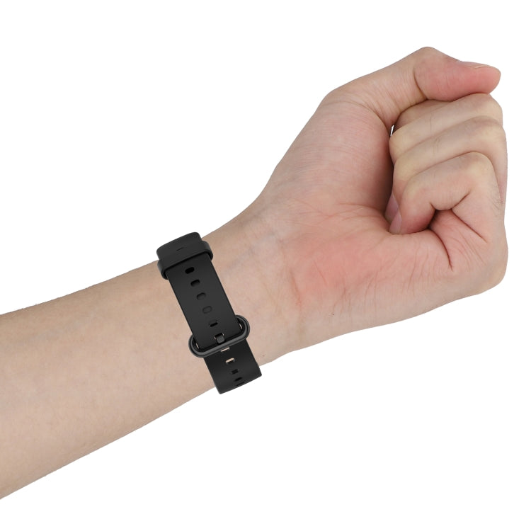 For Xiaomi Mi Watch Lite / Redmi Watch Silicone Watch Band, Size: One Size(Orange) - Watch Bands by buy2fix | Online Shopping UK | buy2fix