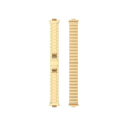 For Huawei Watch Fit Stainless Steel Watch Band(Gold) by buy2fix