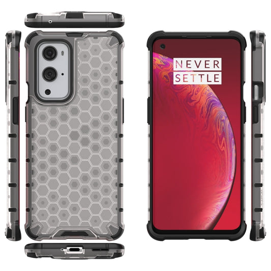 For  OnePlus 9 Pro Shockproof Honeycomb PC + TPU Case(White) - OnePlus Cases by buy2fix | Online Shopping UK | buy2fix