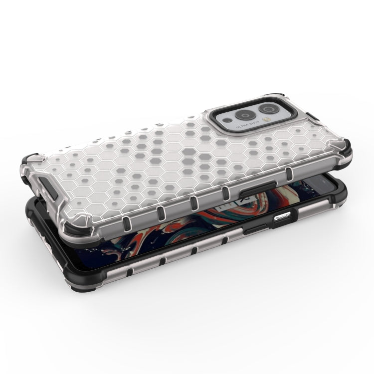 For  OnePlus 9 Shockproof Honeycomb PC + TPU Case(Blue) - OnePlus Cases by buy2fix | Online Shopping UK | buy2fix