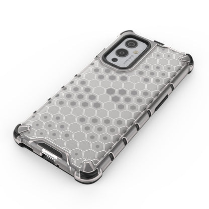 For  OnePlus 9 Shockproof Honeycomb PC + TPU Case(Blue) - OnePlus Cases by buy2fix | Online Shopping UK | buy2fix