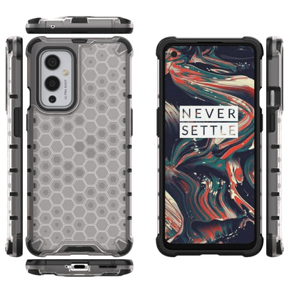 For  OnePlus 9 Shockproof Honeycomb PC + TPU Case(White) - OnePlus Cases by buy2fix | Online Shopping UK | buy2fix