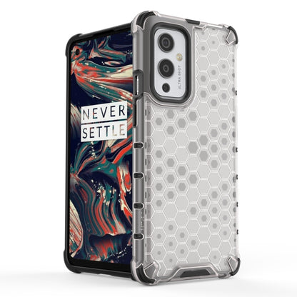 For  OnePlus 9 Shockproof Honeycomb PC + TPU Case(White) - OnePlus Cases by buy2fix | Online Shopping UK | buy2fix