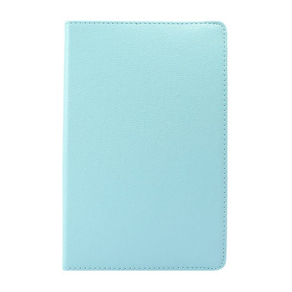 For Lenovo Tab M10 Plus 10.3 360 Degree Rotation Litchi Texture Flip Leather Case with Holder(Sky Blue) - Lenovo by buy2fix | Online Shopping UK | buy2fix