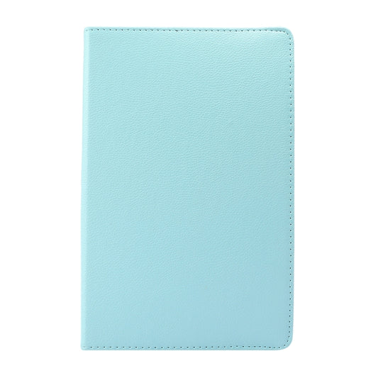 For Lenovo Tab M10 Plus 10.3 360 Degree Rotation Litchi Texture Flip Leather Case with Holder(Sky Blue) - Lenovo by buy2fix | Online Shopping UK | buy2fix