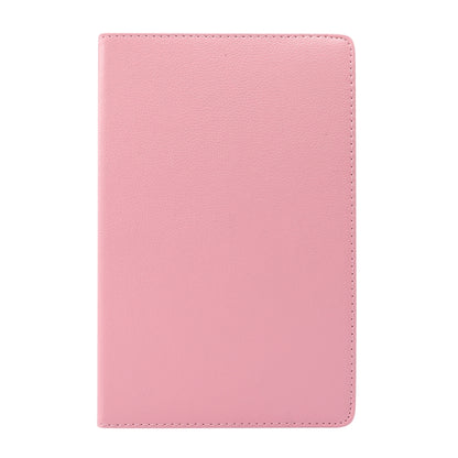 For Lenovo Tab M10 Plus 10.3 360 Degree Rotation Litchi Texture Flip Leather Case with Holder(Pink) - Lenovo by buy2fix | Online Shopping UK | buy2fix