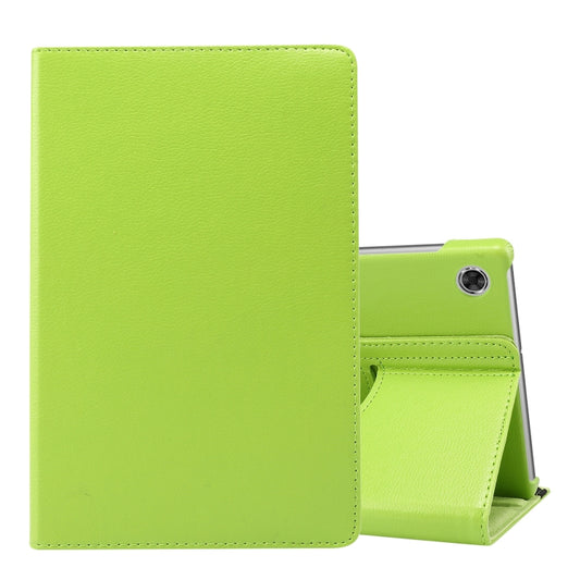For Lenovo Tab M10 Plus 10.3 360 Degree Rotation Litchi Texture Flip Leather Case with Holder(Green) - Lenovo by buy2fix | Online Shopping UK | buy2fix