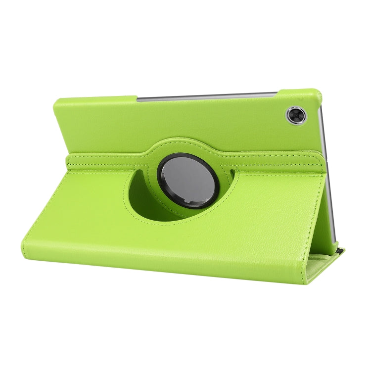 For Lenovo Tab M10 Plus 10.3 360 Degree Rotation Litchi Texture Flip Leather Case with Holder(Green) - Lenovo by buy2fix | Online Shopping UK | buy2fix