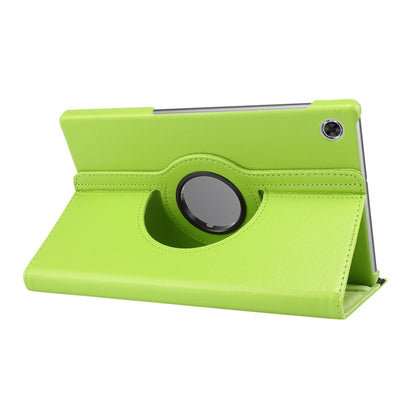 For Lenovo Tab M10 Plus 10.3 360 Degree Rotation Litchi Texture Flip Leather Case with Holder(Green) - Lenovo by buy2fix | Online Shopping UK | buy2fix