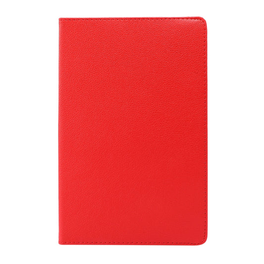 For Lenovo Tab M10 Plus 10.3 360 Degree Rotation Litchi Texture Flip Leather Case with Holder(Red) - Lenovo by buy2fix | Online Shopping UK | buy2fix