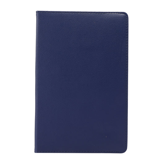 For Lenovo Tab M10 Plus 10.3 360 Degree Rotation Litchi Texture Flip Leather Case with Holder(Blue) - Lenovo by buy2fix | Online Shopping UK | buy2fix