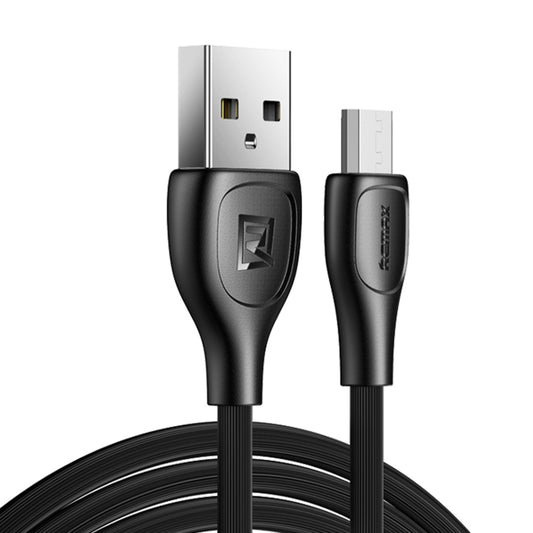 Remax RC-160M 2.1A Micro USB Lesu Pro Series Charging Data Cable, Length: 1m(Black) - Micro USB Cable by REMAX | Online Shopping UK | buy2fix