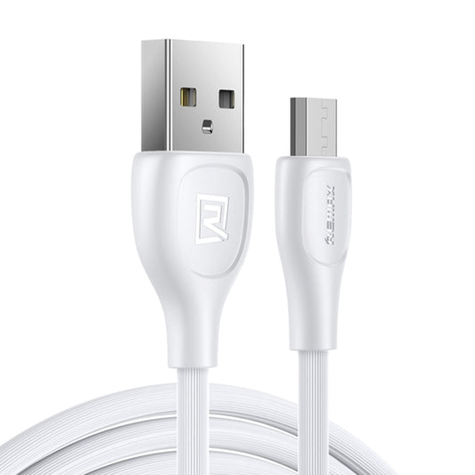 Remax RC-160M 2.1A Micro USB Lesu Pro Series Charging Data Cable, Length: 1m(White) - Micro USB Cable by REMAX | Online Shopping UK | buy2fix