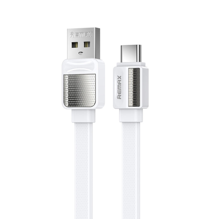 Remax RC-154a 2.4A Type-C / USB-C Platinum Pro Charging Data Cable, Length: 1m(White) - USB-C & Type-C Cable by REMAX | Online Shopping UK | buy2fix