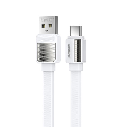 Remax RC-154a 2.4A Type-C / USB-C Platinum Pro Charging Data Cable, Length: 1m(White) - USB-C & Type-C Cable by REMAX | Online Shopping UK | buy2fix