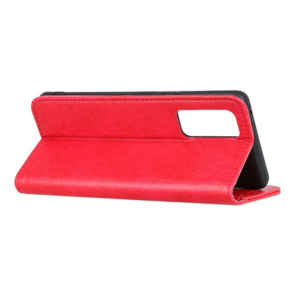 For Xiaomi Redmi Note 10 Pro Magnetic Crazy Horse Texture Horizontal Flip Leather Case with Holder & Card Slots & Wallet(Red) - Xiaomi Cases by buy2fix | Online Shopping UK | buy2fix