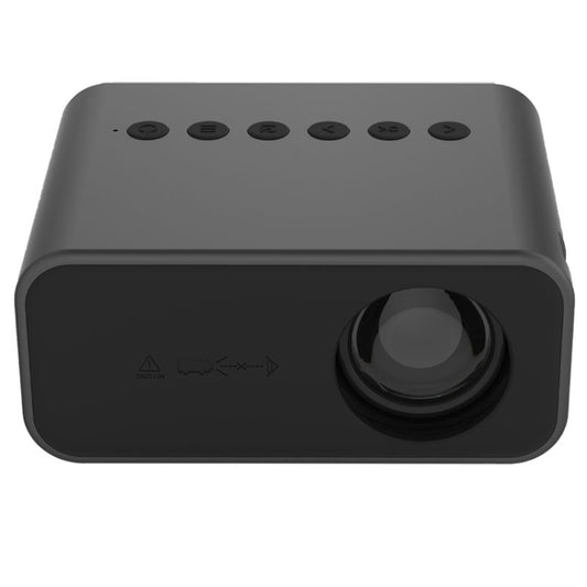 T500 1920x1080P 80 Lumens Portable Mini Home Theater LED HD Digital Projector Without Remote Control & Adaptor(Black) - LED Projector by buy2fix | Online Shopping UK | buy2fix