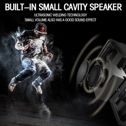 T500 1920x1080P 80 Lumens Portable Mini Home Theater LED HD Digital Projector With Remote Control & Adaptor(Yellow) - LED Projector by buy2fix | Online Shopping UK | buy2fix