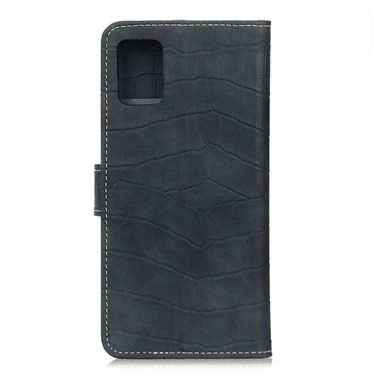 For OPPO Find X3 / X3 Pro Crocodile Texture Horizontal Flip Leather Case with Holder & Card Slots & Wallet(Black) by buy2fix
