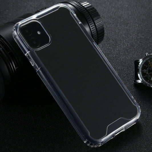 For iPhone 11 Four-corner Shockproof Transparent TPU + PC Protective Case - iPhone 11 Cases by buy2fix | Online Shopping UK | buy2fix