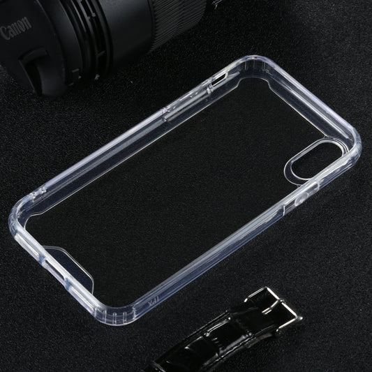 For iPhone X / XS Four-corner Shockproof Transparent TPU + PC Protective Case - More iPhone Cases by buy2fix | Online Shopping UK | buy2fix