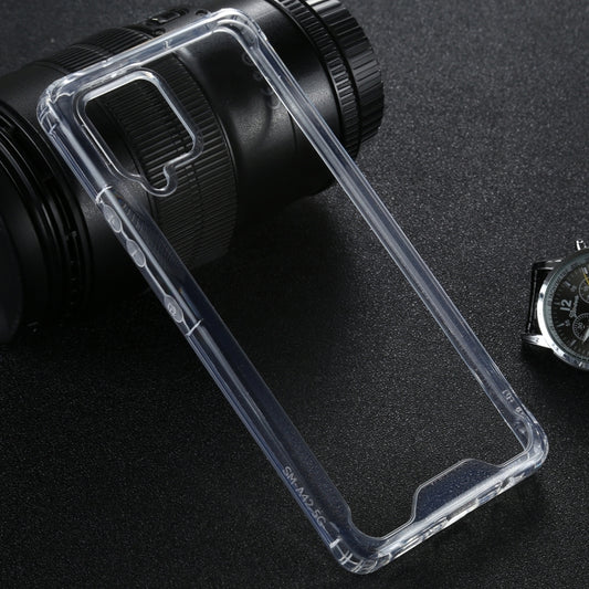 For Samsung Galaxy A42 5G Four-corner Shockproof Transparent TPU + PC Protective Case by buy2fix