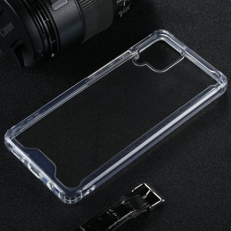 For Samsung Galaxy A42 5G Four-corner Shockproof Transparent TPU + PC Protective Case by buy2fix