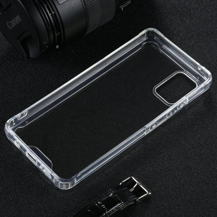 For Samsung Galaxy A51 5G Four-corner Shockproof Transparent TPU + PC Protective Case by buy2fix