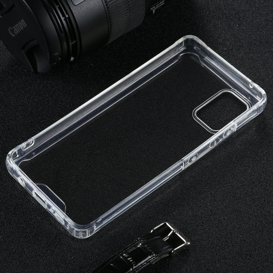 For Samsung Galaxy A51 5G Four-corner Shockproof Transparent TPU + PC Protective Case by buy2fix