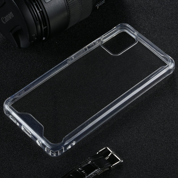For Samsung Galaxy A51 5G Four-corner Shockproof Transparent TPU + PC Protective Case by buy2fix