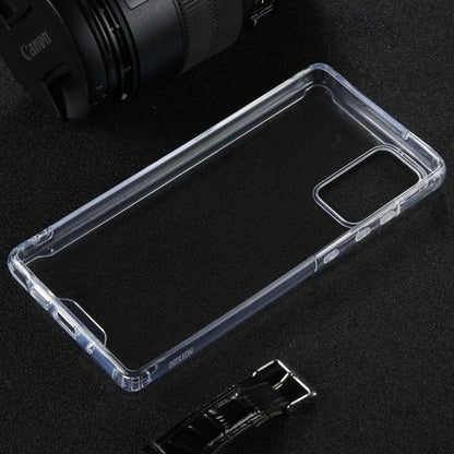 For Samsung Galaxy Note20 Four-corner Shockproof Transparent TPU + PC Protective Case by buy2fix