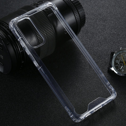 For Samsung Galaxy S20 FE 5G Four-corner Shockproof Transparent TPU + PC Protective Case by buy2fix