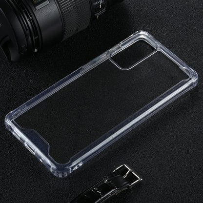 For Samsung Galaxy S20 FE 5G Four-corner Shockproof Transparent TPU + PC Protective Case by buy2fix