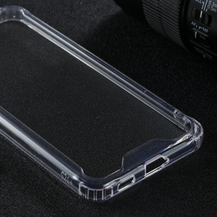 For Samsung Galaxy S21+ 5G Four-corner Shockproof Transparent TPU + PC Protective Case - Galaxy S21+ 5G Cases by buy2fix | Online Shopping UK | buy2fix
