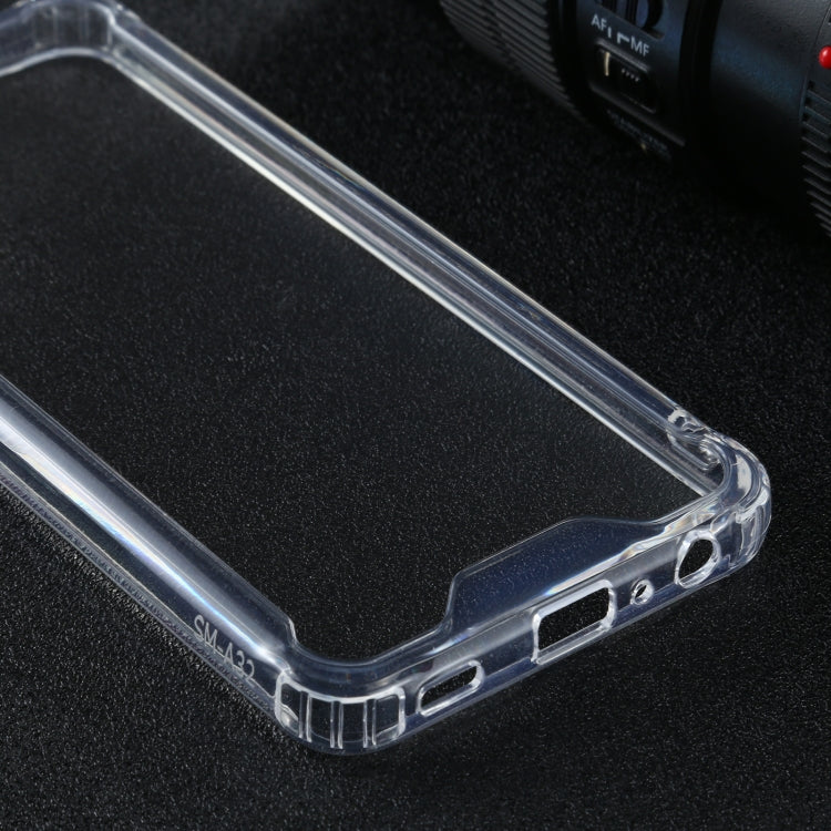 For Samsung Galaxy A32 5G Four-corner Shockproof Transparent TPU + PC Protective Case by buy2fix