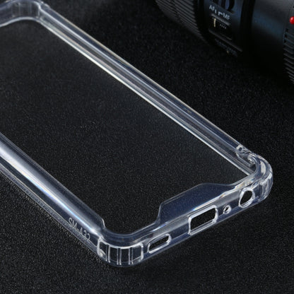 For Samsung Galaxy A32 5G Four-corner Shockproof Transparent TPU + PC Protective Case by buy2fix