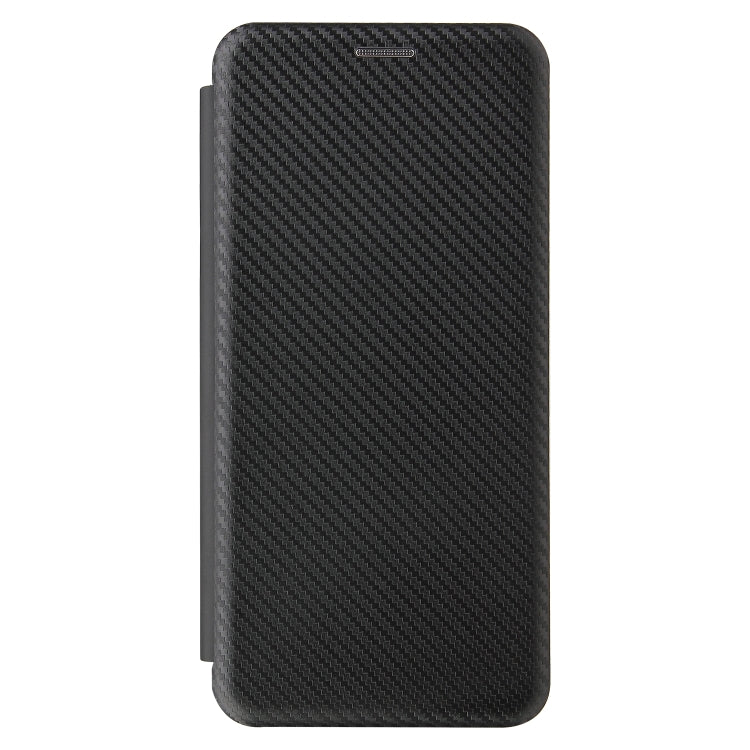 For Nokia 6.3 Carbon Fiber Texture Horizontal Flip TPU + PC + PU Leather Case with Card Slot(Black) by buy2fix