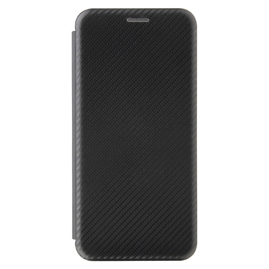 For Samsung Galaxy A32 4G Carbon Fiber Texture Horizontal Flip TPU + PC + PU Leather Case with Card Slot(Black) by buy2fix