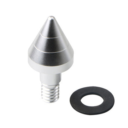 2 PCS Car Rear Anti-collision Tail Cone for Mercedes Benz Smart 2009-2014, Style:Pointed(Silver) by buy2fix